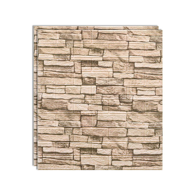 BowLift | Industrial Wall Panel 3D Brick Bathroom Living Room Wall Panels Set of 10