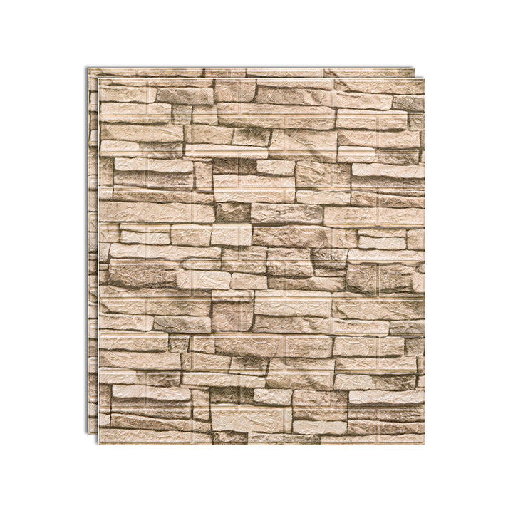 BowLift | Industrial Wall Panel 3D Brick Bathroom Living Room Wall Panels Set of 10