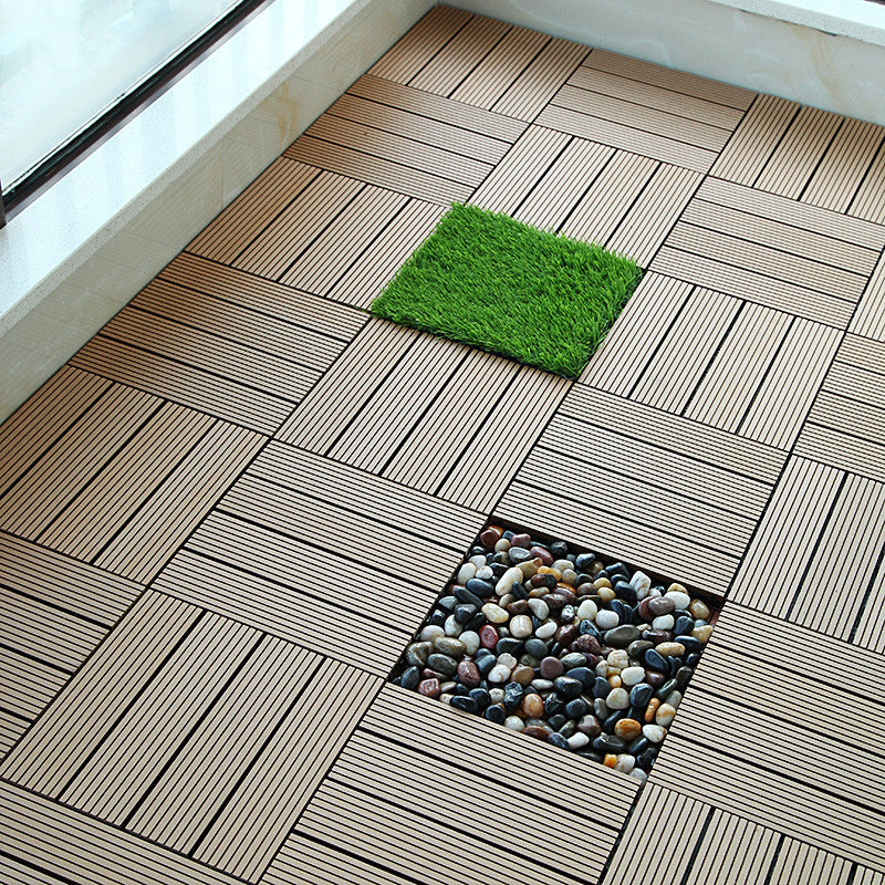 BowLift | Rectangular constructed tiles water-resistant parquet flooring for balcony