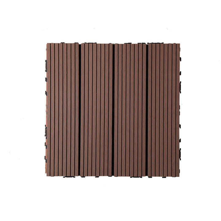 BowLift | Rectangular constructed tiles water-resistant parquet flooring for balcony