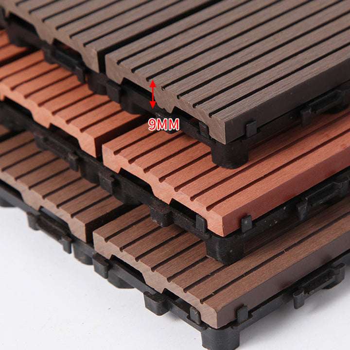 BowLift | Rectangular constructed tiles Water resistant parquet flooring for balcony