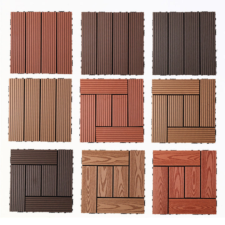 BowLift | Rectangular constructed tiles Water resistant parquet flooring for balcony