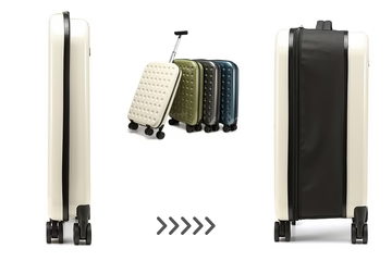 BowLift | 360° Foldable Travel Suitcases with Wheels