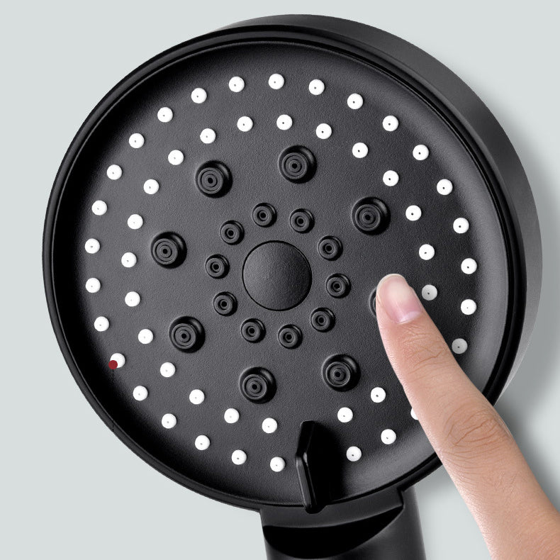 BowLift | Round Spray Shower Head 6 Settings Adjustable Water Flow Handheld Shower Head