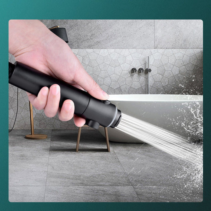 BowLift | Round Spray Shower Head 6 Settings Adjustable Water Flow Handheld Shower Head