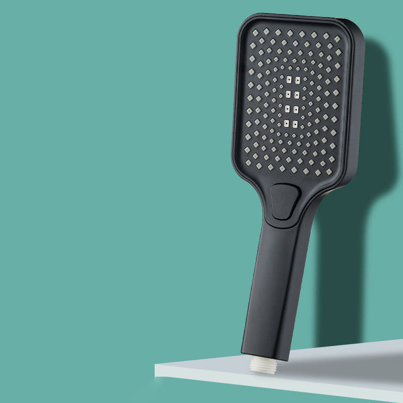 BowLift | Rectangular Print Shower Head 4-Adjustable Water Flow Hand Shower