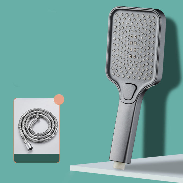 BowLift | Rectangular Pressure Shower Head 4-Adjustable Water Flow Hand Shower