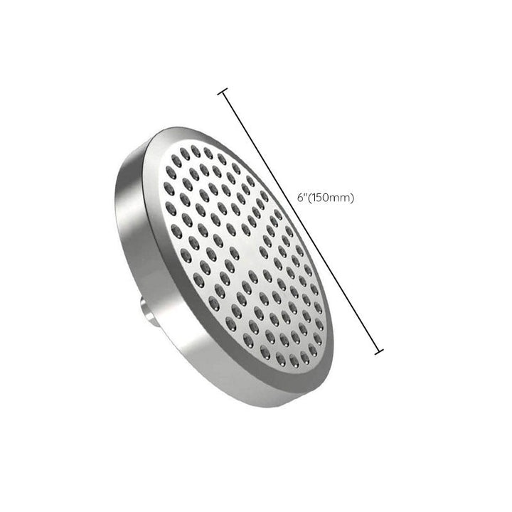 BowLift | Round Pressure Regulated Rain Shower Head Wall Mount Adjustable Shower Head