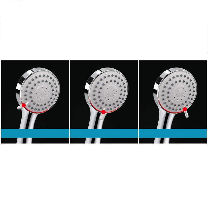 BowLift | High Pressure 8 Inch Shower Set 3-Function Hand Shower Stainless Steel Square Top Light