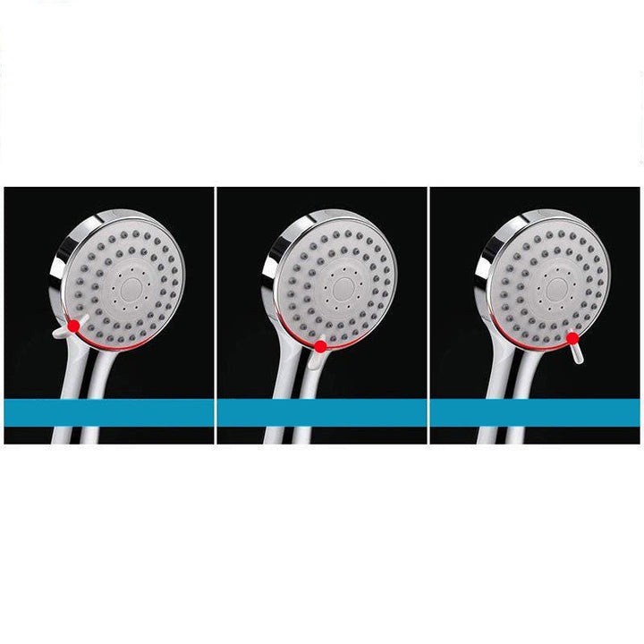 BowLift | High Pressure 8 Inch Shower Set 3-Function Hand Shower Stainless Steel Square Top Light