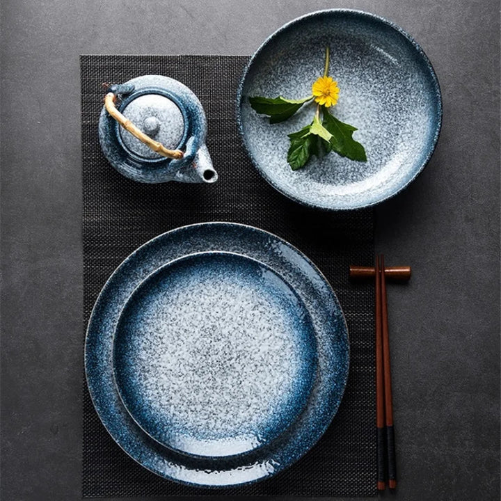 6/8/10" Deep Shallow Ceramic Dinner Dish Porcelain Tableware Plate | Bowlift