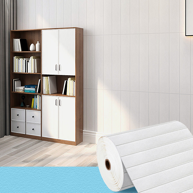 BowLift | Industrial Tin Backsplash Panel Smooth Wall Ceiling Wood Grain Design