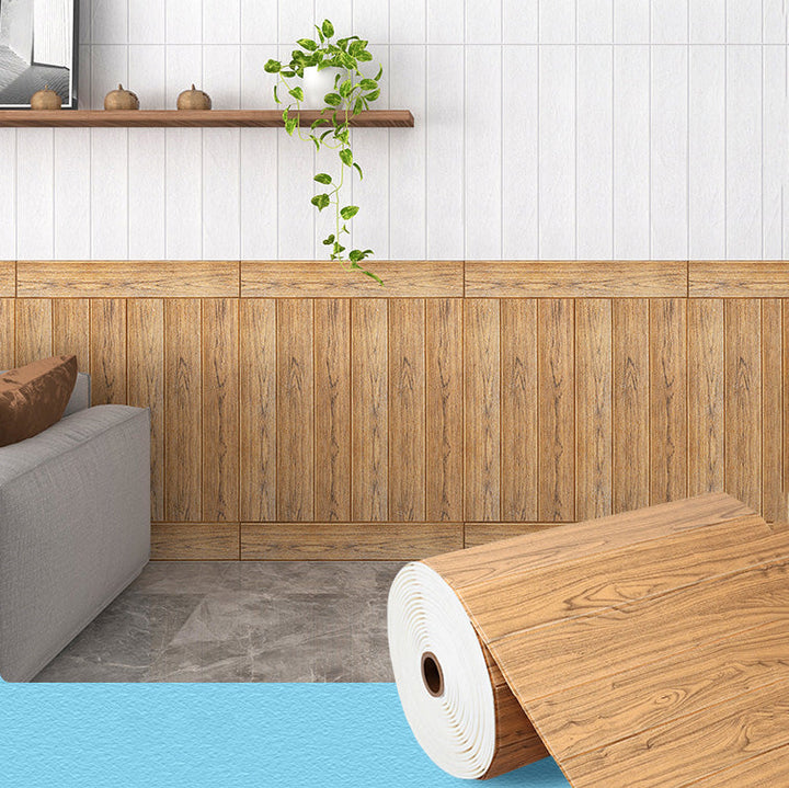 BowLift | Modern Pearl Wall Trim Wood Grain Wall Access Panel Self-Adhesive Wall Tiles