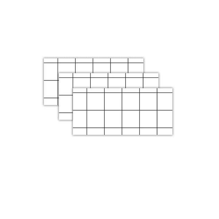 BowLift | 3-Pack PVC Rectangular Peel & Stick Subway Tiles Kitchen and Bathroom Backsplash