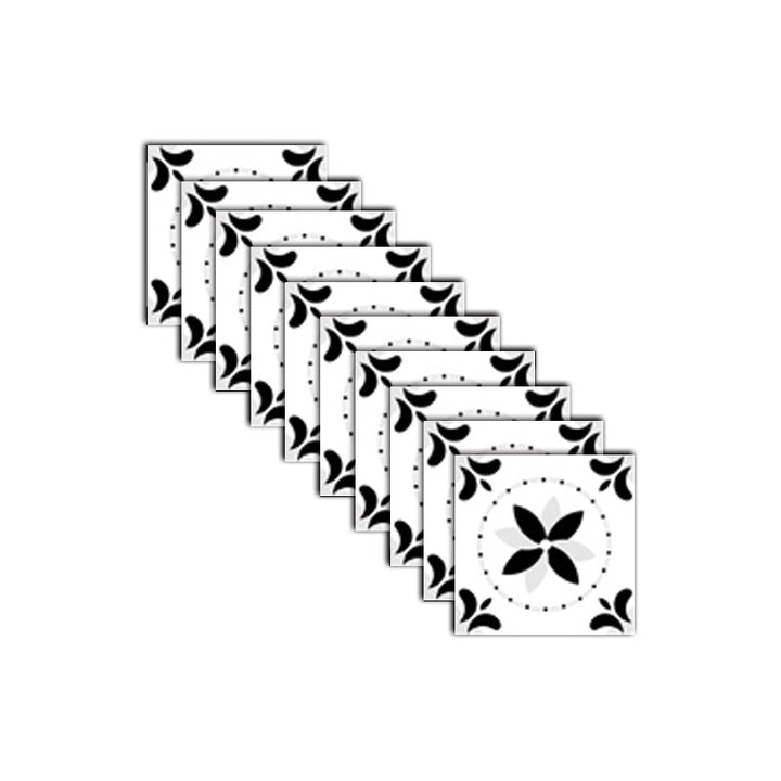 BowLift | Modern Peel & Stick Mosaic Tiles PVC Single Panel Square Peel and Stick Wall Tile