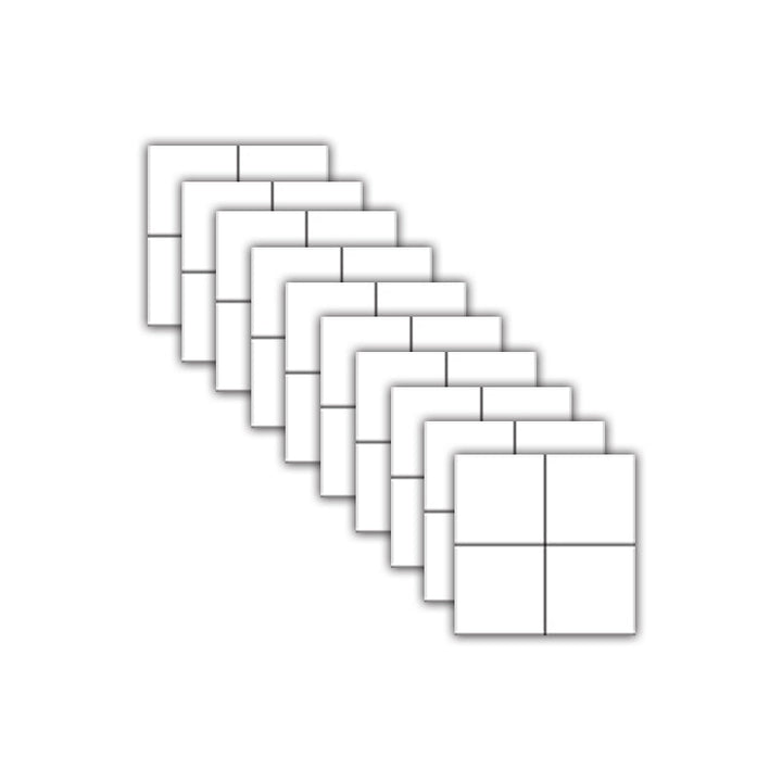 BowLift | Modern Peel & Stick Mosaic Tiles PVC Single Panel Square Peel and Stick Wall Tile