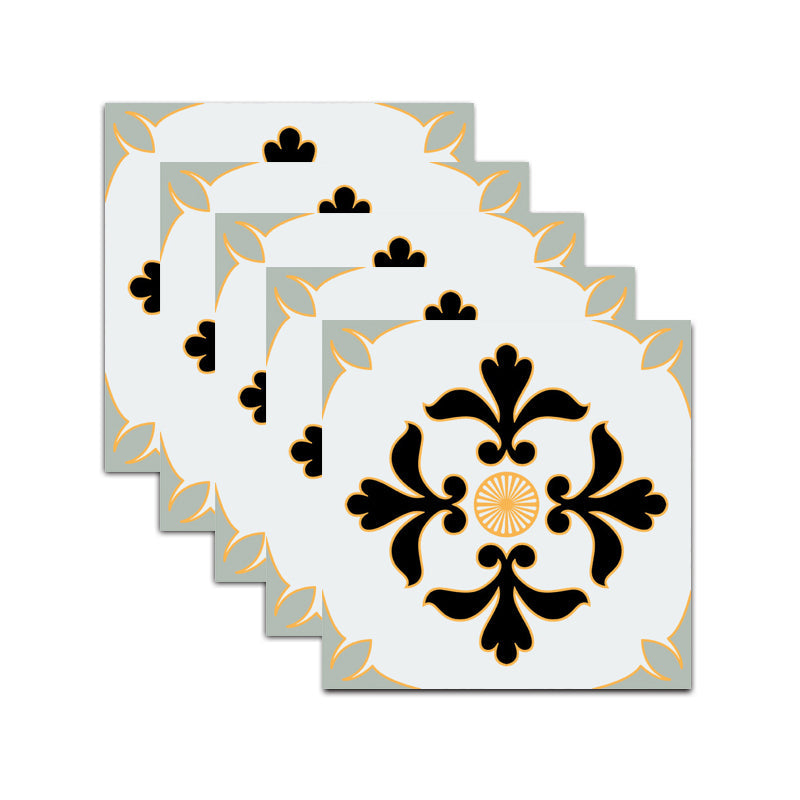 BowLift | PVC Square Peel & Stick Mosaic Tile Multi-Colors Kitchen and Bathroom Single Tile