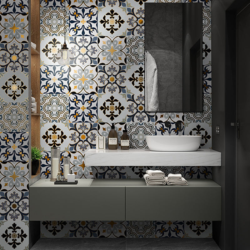 BowLift | PVC Square Peel & Stick Mosaic Tile Multi-Colors Kitchen and Bathroom Single Tile