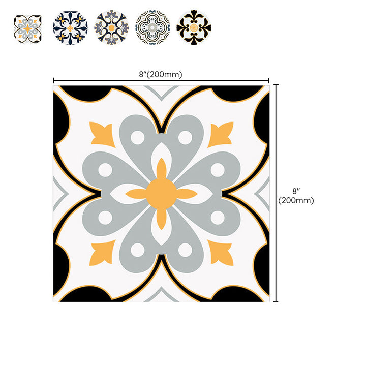 BowLift | PVC Square Peel & Stick Mosaic Tile Multi-Colors Kitchen and Bathroom Single Tile