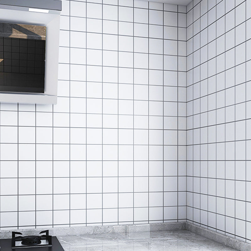 BowLift | Modern Peel and Stick Tiles PVC Square Wallpaper for Kitchen and Bathroom Splashback