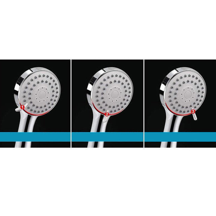 BowLift | Modern Pull-Down Dual Showerhead Square High Arch Showerhead Combination