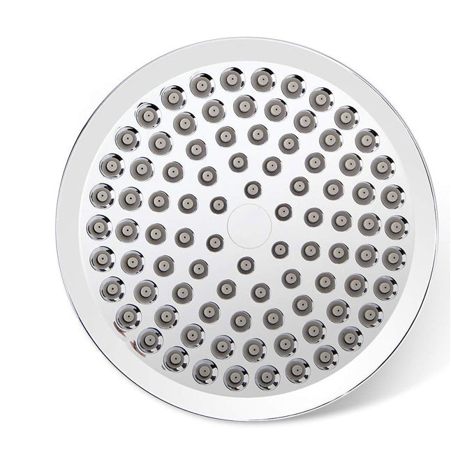 BowLift | Modern Dual Shower Head Square High Arch Shower Head Combination in Silver