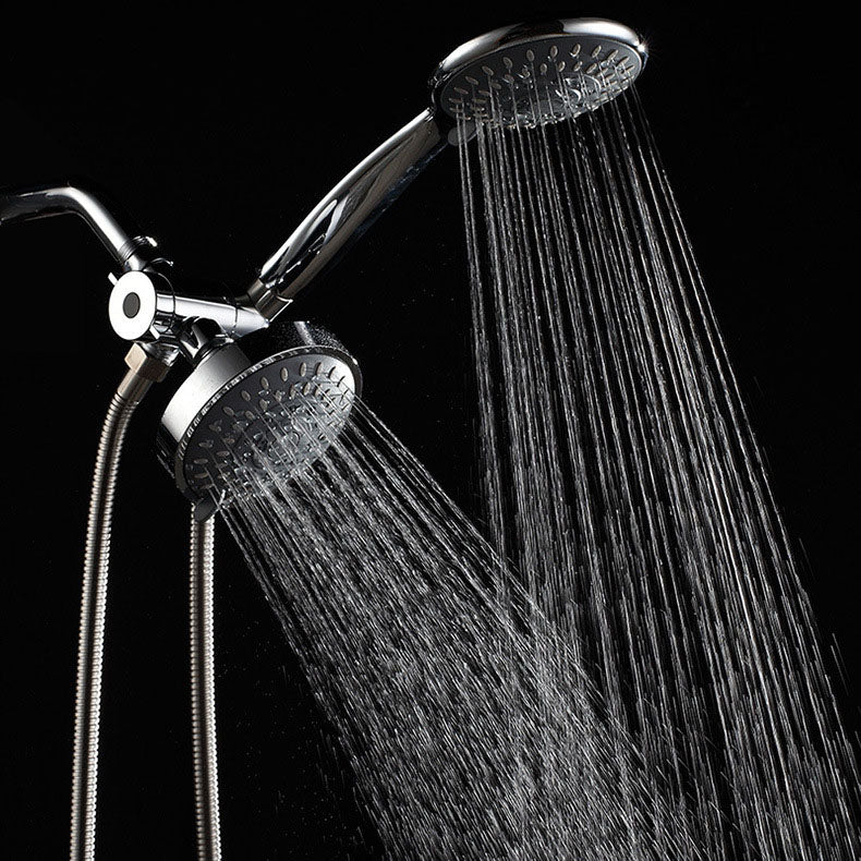 BowLift | Modern Style Shower Heads Dual Wall Mounted Round Metal Dual Shower
