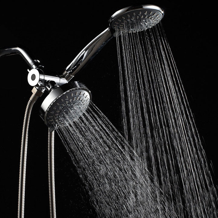 BowLift | Modern Style Shower Heads Dual Wall Mounted Round Metal Dual Shower