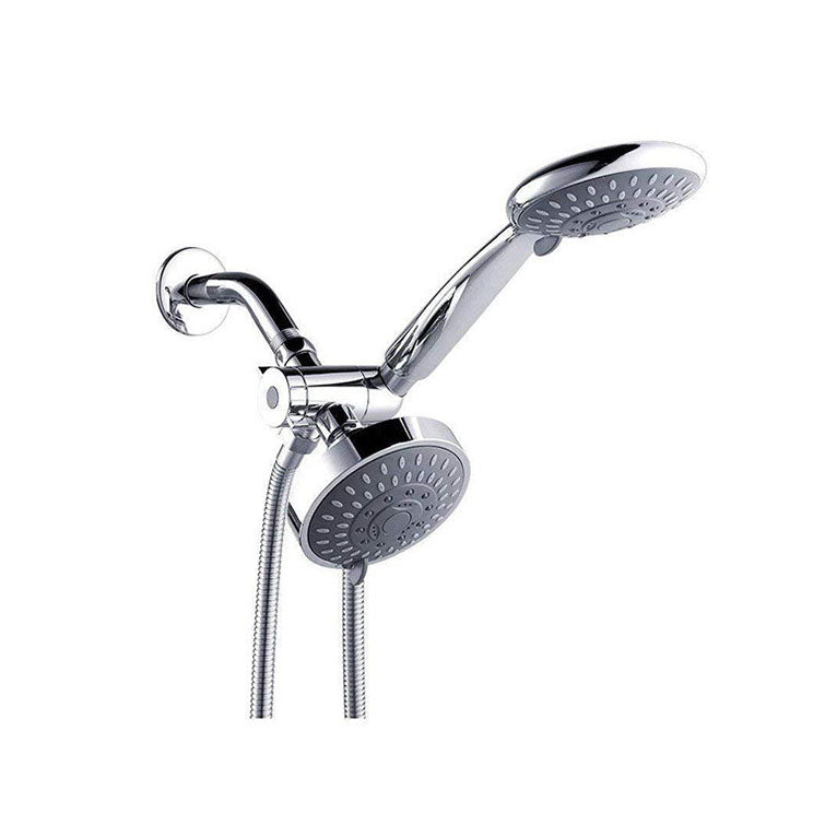 BowLift | Modern Style Shower Heads Dual Wall Mounted Round Metal Dual Shower