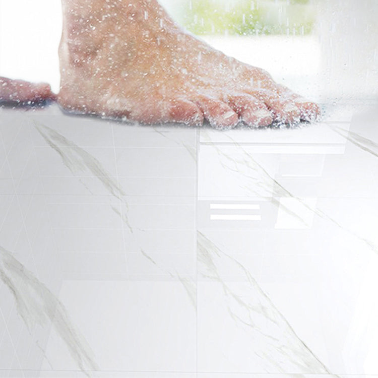 BowLift | Modern PVC flooring with marble pattern, Peel & Stick vinyl floor planks