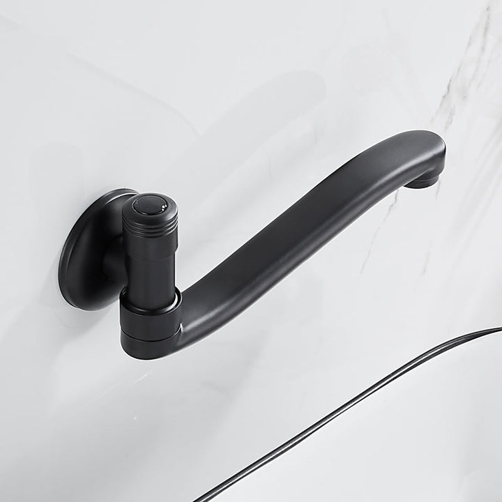 BowLift | Shower Bath Filler Wall Mount Copper Low Arc Knob Handle Bathtub Faucet Trim