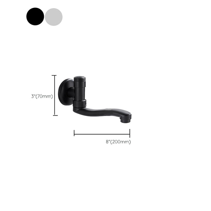 BowLift | Shower Bath Filler Wall Mount Copper Low Arc Knob Handle Bathtub Faucet Trim