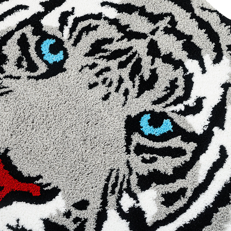 BowLift | Tiger Head Tufted Rug for Living Room and Kids Bedroom