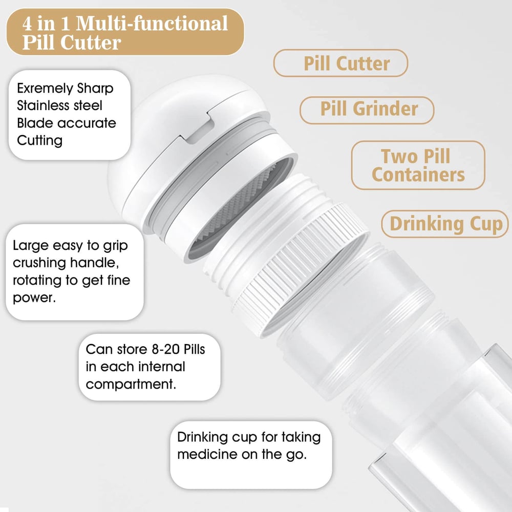 BowLift | Tablet splitter with dispenser