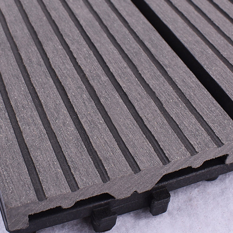 BowLift | Classic interlocking deck boards Solid color patio tiles