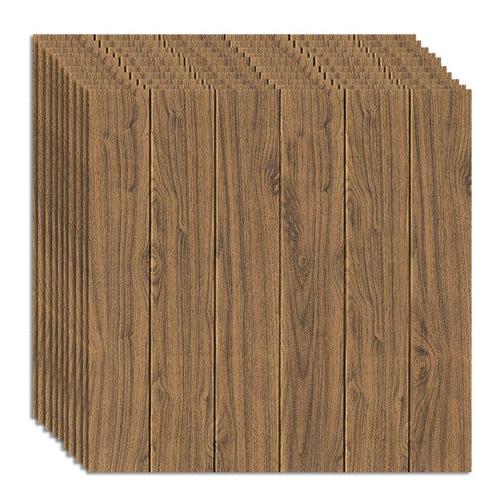BowLift | Farmhouse Wall Plank 3D Brick Bedroom and Living Room Wall Panel Set of 10