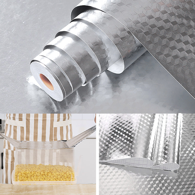 BowLift | Modern Kitchen Backsplash Wallpaper Plaid Print Peel and Stick Backsplash Tile