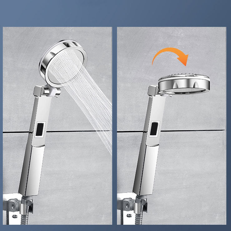 BowLift | Standard Constant Temperature Shower Head Round Metal Adjustable Spray Pattern Shower Head