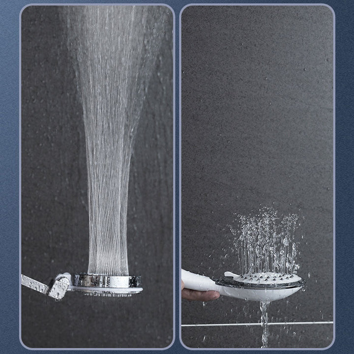 BowLift | Standard Constant Temperature Shower Head Round Metal Adjustable Spray Pattern Shower Head