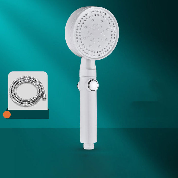 BowLift | Contemporary Shower Head Combination Handheld Shower Plastic Wall Mount Round Shower Head