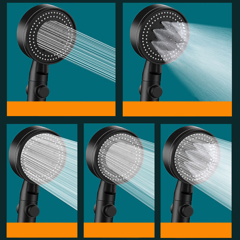 BowLift | Contemporary Showerhead Combination Handheld Shower Plastic Wall Mount Round Showerhead