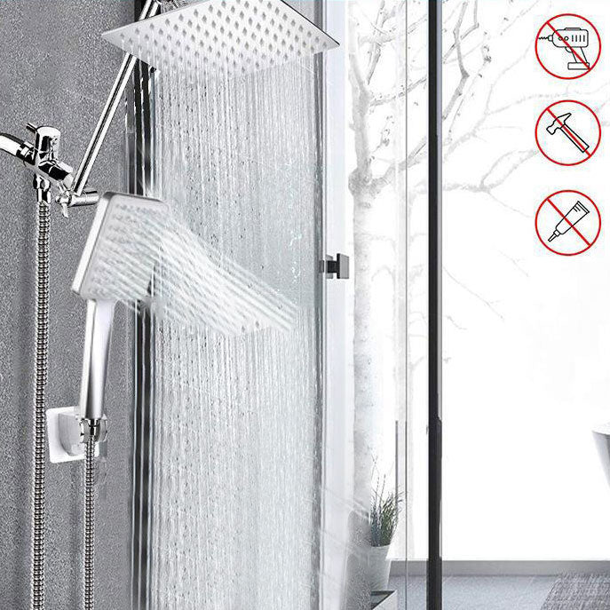 BowLift | Contemporary Shower Head Combination Polished Stainless Steel Wall-Mount Shower Head