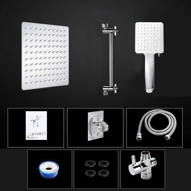 BowLift | Contemporary Shower Head Combination Polished Stainless Steel Wall-Mounted Shower Head