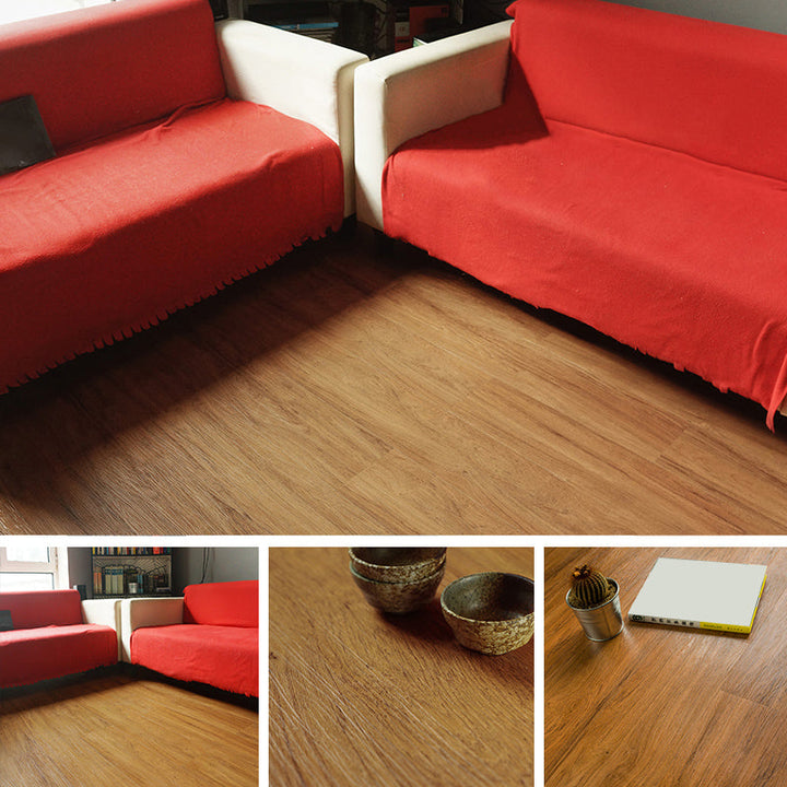 BowLift | Peel and Stick Vinyl Floor Fabric Look Vinyl Floor with Square Edge