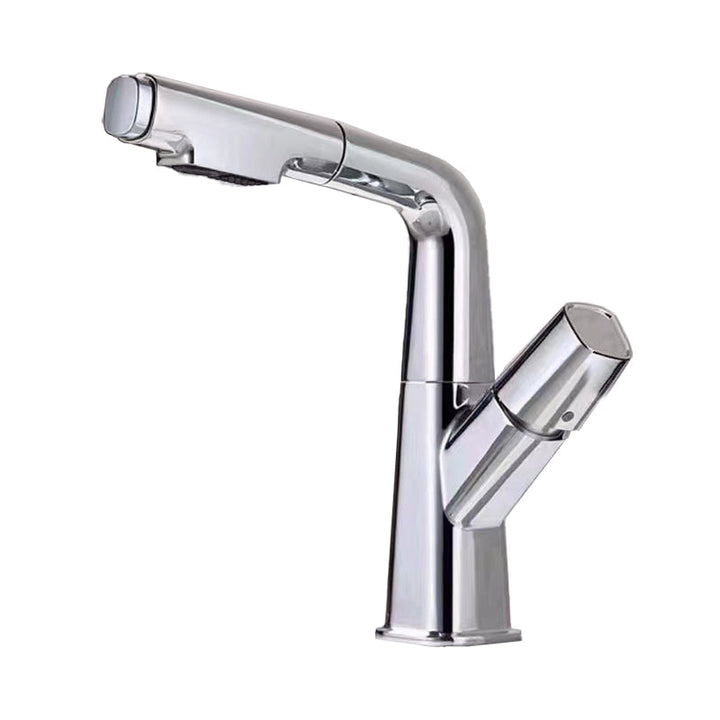 BowLift | Single-Lever Faucet Contemporary Style Basin Faucet for Bathroom