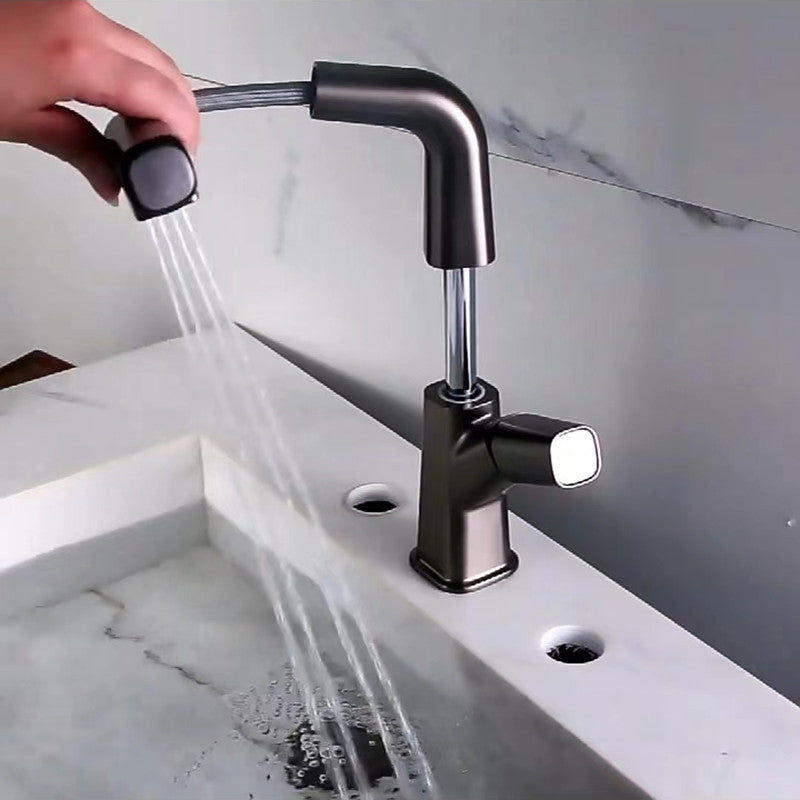 BowLift | Single-Lever Faucet Contemporary Style Basin Faucet for Bathroom