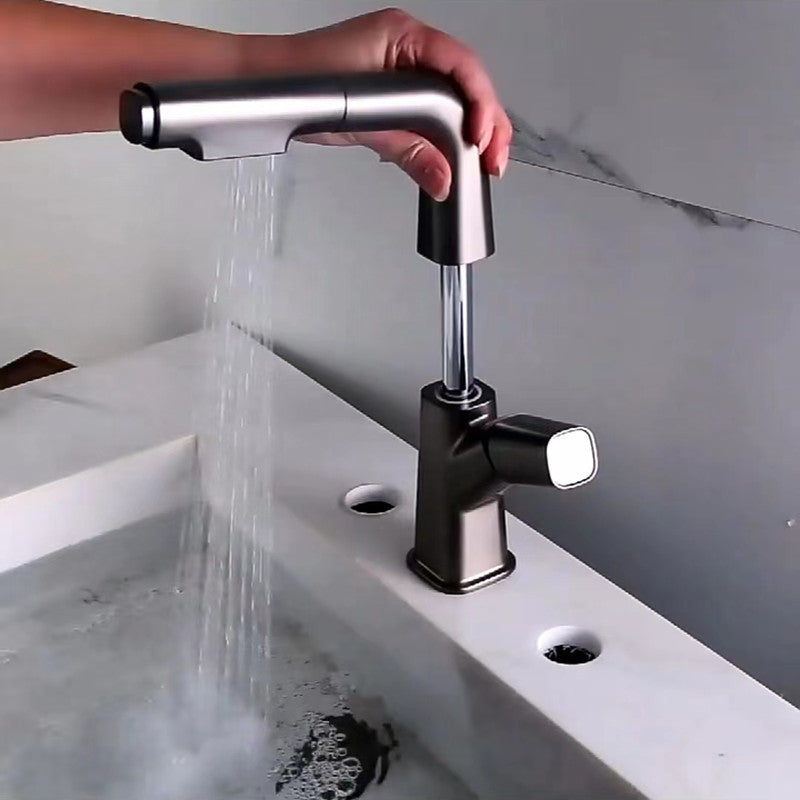 BowLift | Single-Lever Faucet Contemporary Style Basin Faucet for Bathroom