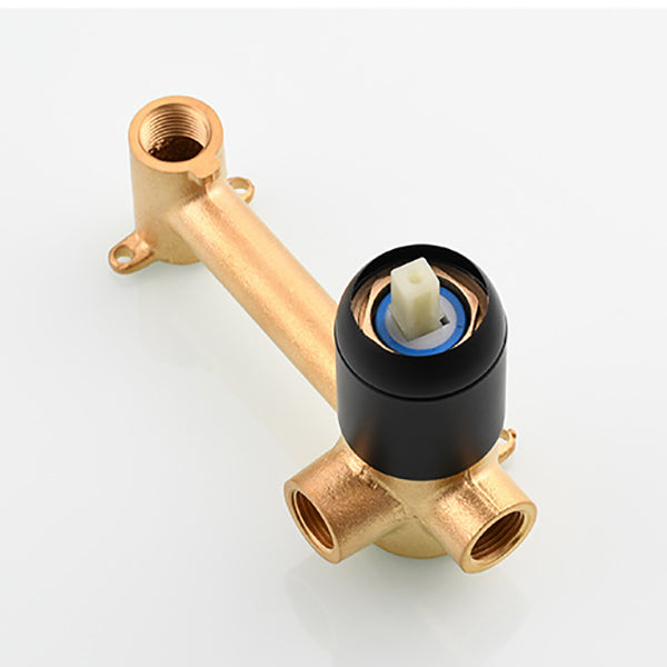 BowLift | Single Hole Wall Mounted Bath Faucet Swivel Spout Basin Faucet
