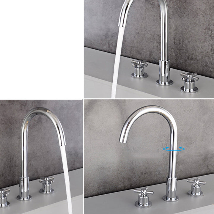 BowLift | Traditional Style Roman Tub Faucet Copper Wall Mounted Roman Tub Faucet