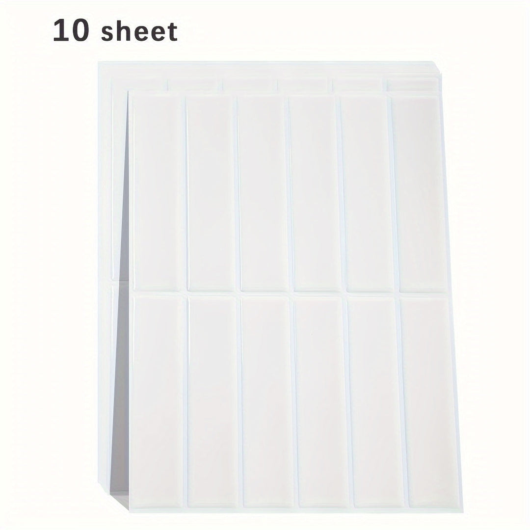 Self-adhesive 3D Wall Tile Panels for Kitchen and Bathroom | Bowlift